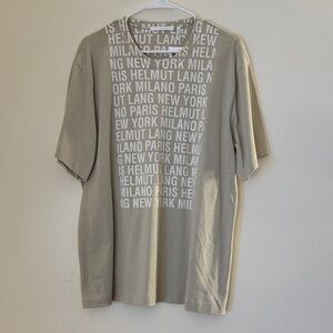 HELMUT LANG Box Logo Tee